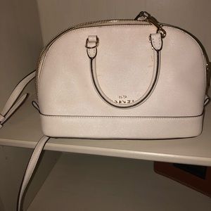 White coach purse